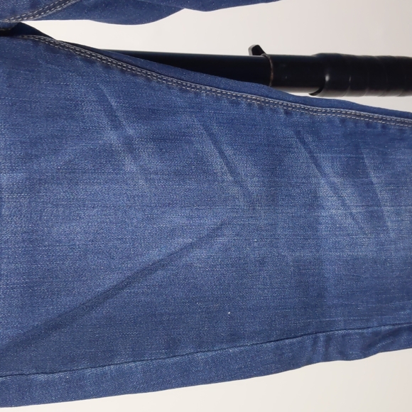 Lee Cooper Women's Jeans Size 12 Blue Denim Crop Skinny - Picture 7 of 14